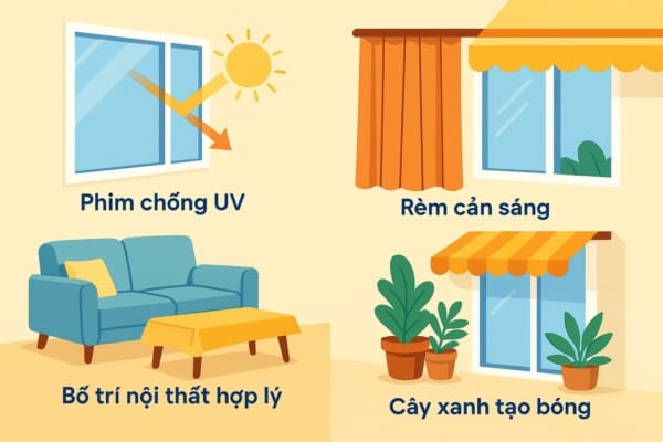 Các giải pháp chống tia UV