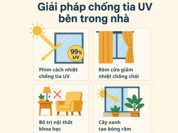Các giải pháp chống tia UV