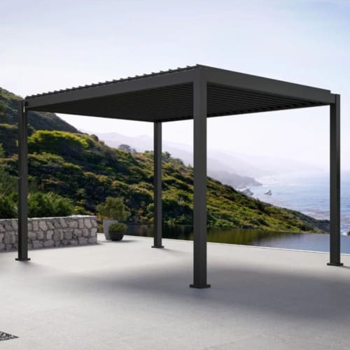 Mái Che Pergola Nhôm Mirador 111DA Kích Thước 3x4m
